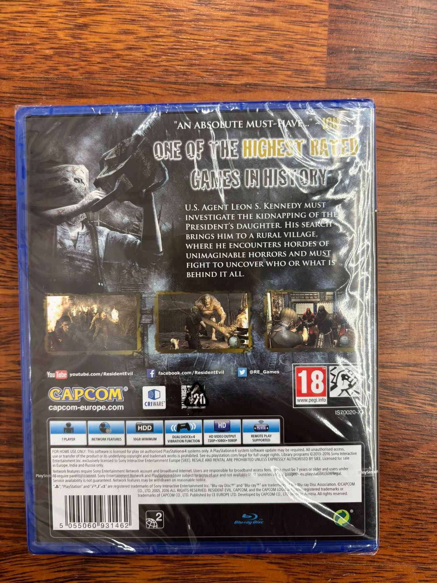 Resident Evil 4 PS4 UK Resident Evil 4 PS4 UK